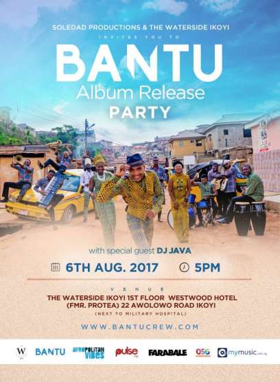 Bantu Album Release Party