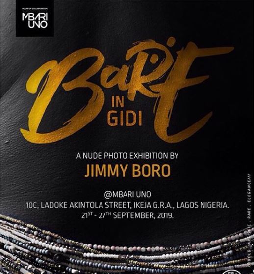 21 – 27 Sep. 2019, Bare In Gidi