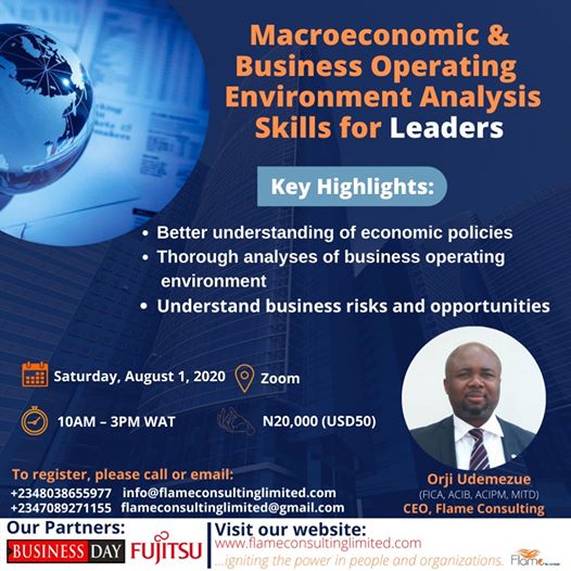 Macroeconomic & Business Operating Environment Analysis Skills For Leaders