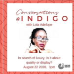 22 Aug. 2020, Conversations @ INDIGO