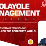 24 Sep. 2020, 36th Omolayole Management Lecture