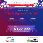 12 Sep. 2020, Cycle Against Suicide