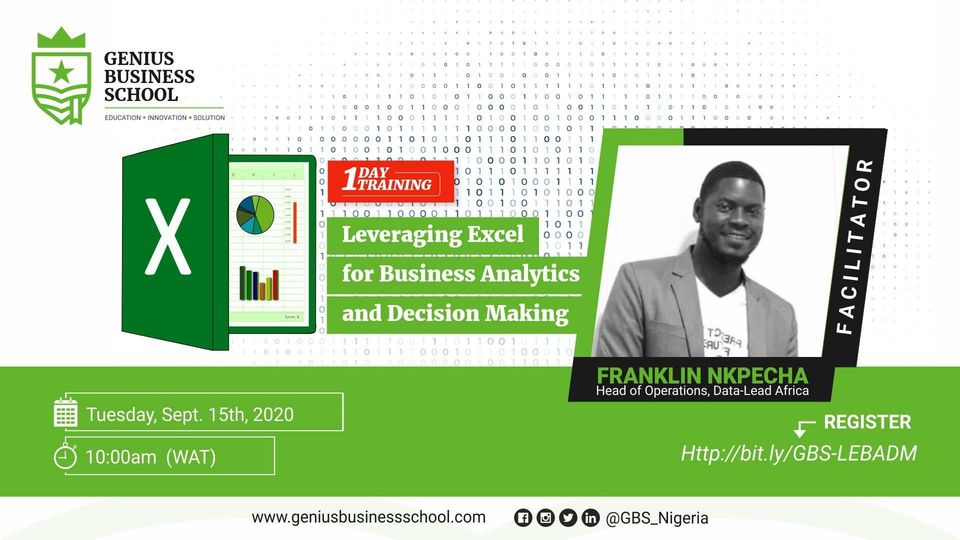 Leveraging Excel For Business Analytics And Decision Making