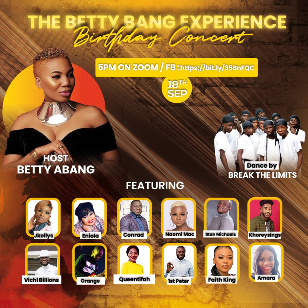 The Betty Bang Experience Birthday Concert