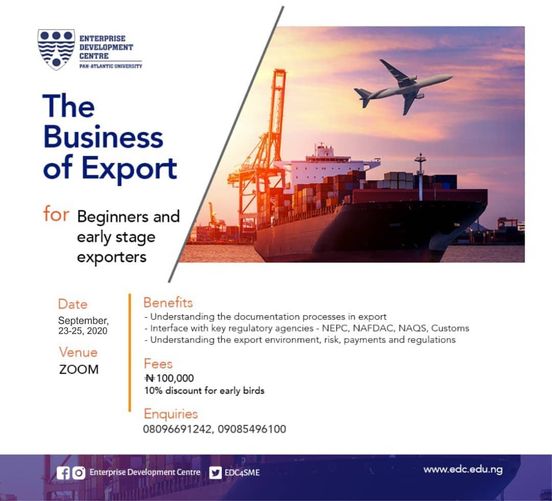 The Business Of Export For Beginners And Early Stage Exporters