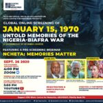 26 Sep. 2020, January 15, 1970: Untold Memories Of The Biafra War