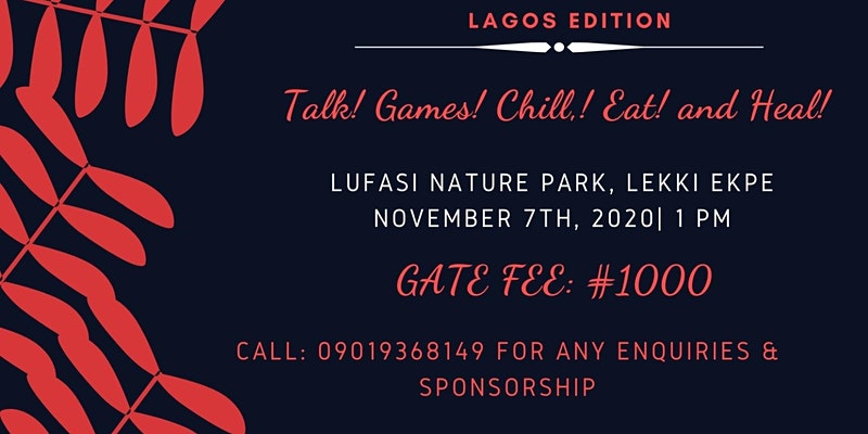 Lagos Edition of Chill and Whine Support Group