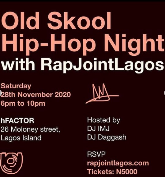 Old Skool Hip-Hop Night