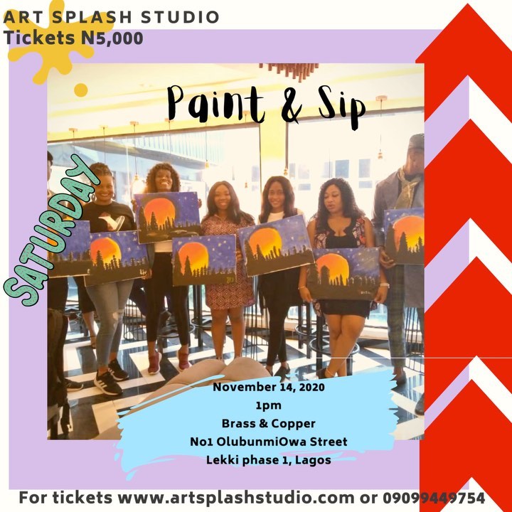 Paint•Sip•Create Lagos