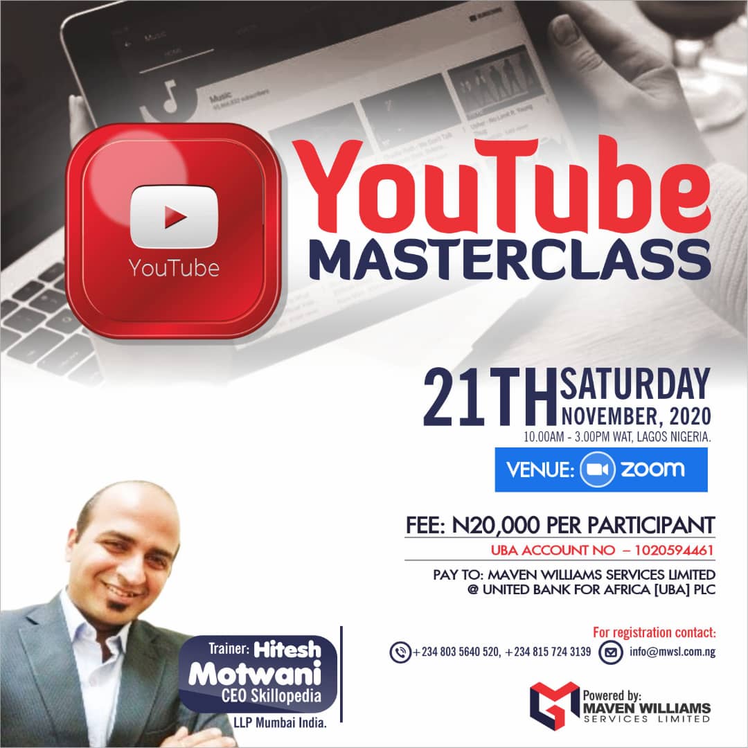 Youtube Masterclass