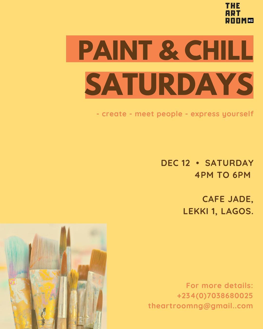 Paint & Chill Saturdays