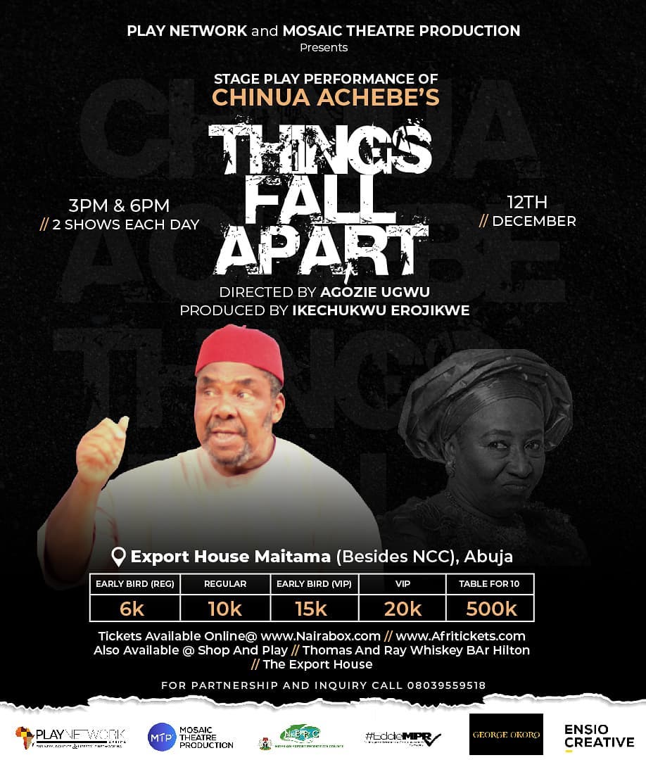 Things Fall Apart Stage Play