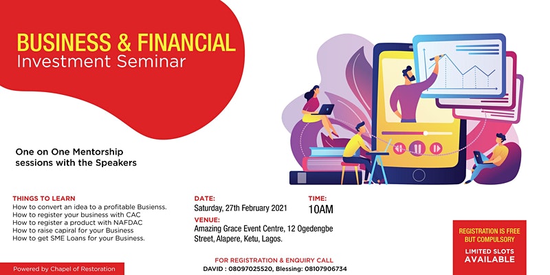 Business And Financial Investment Seminar