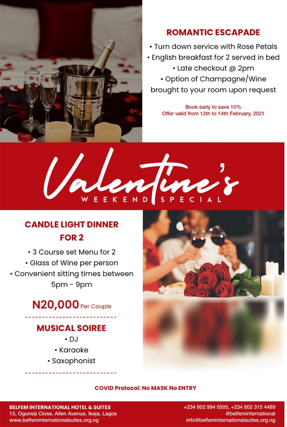 Valentine's Weekend Special