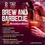 14 Mar. 2021, Brew & Barbeque With Brooklyn Bistro