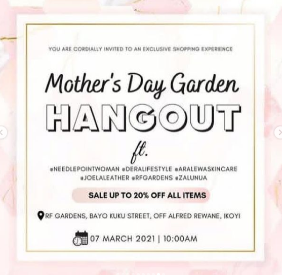 Mother’s Day Garden Hangout