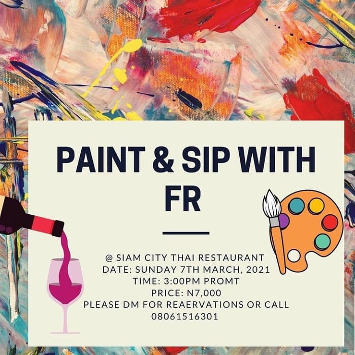 Paint & Sip With FR