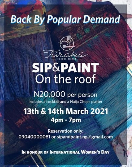 Sip & Paint On The Roof