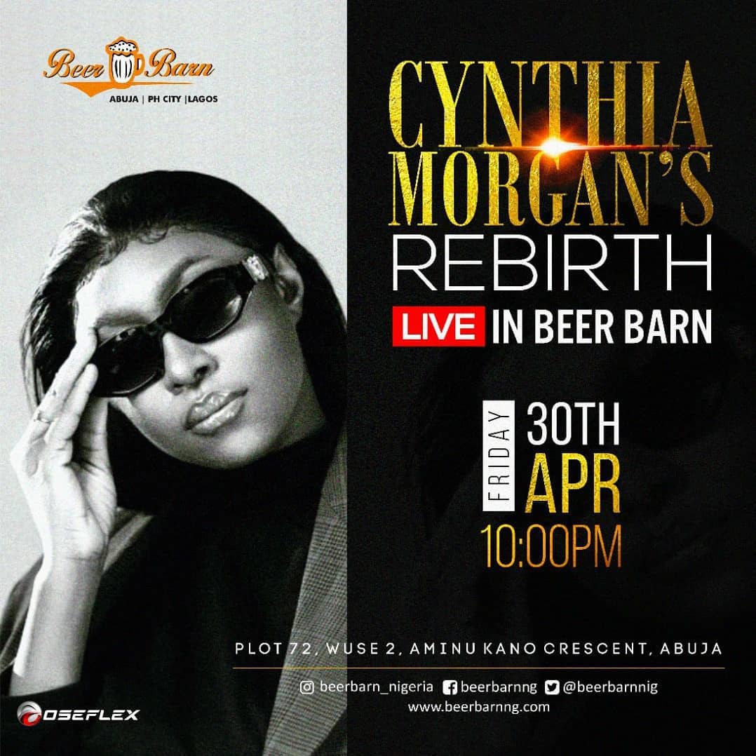 Cynthia Morgan’s Rebirth