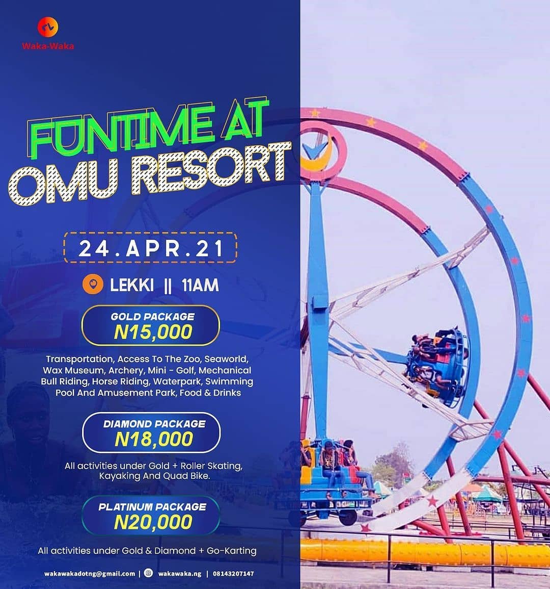 Funtime at Omu Resort