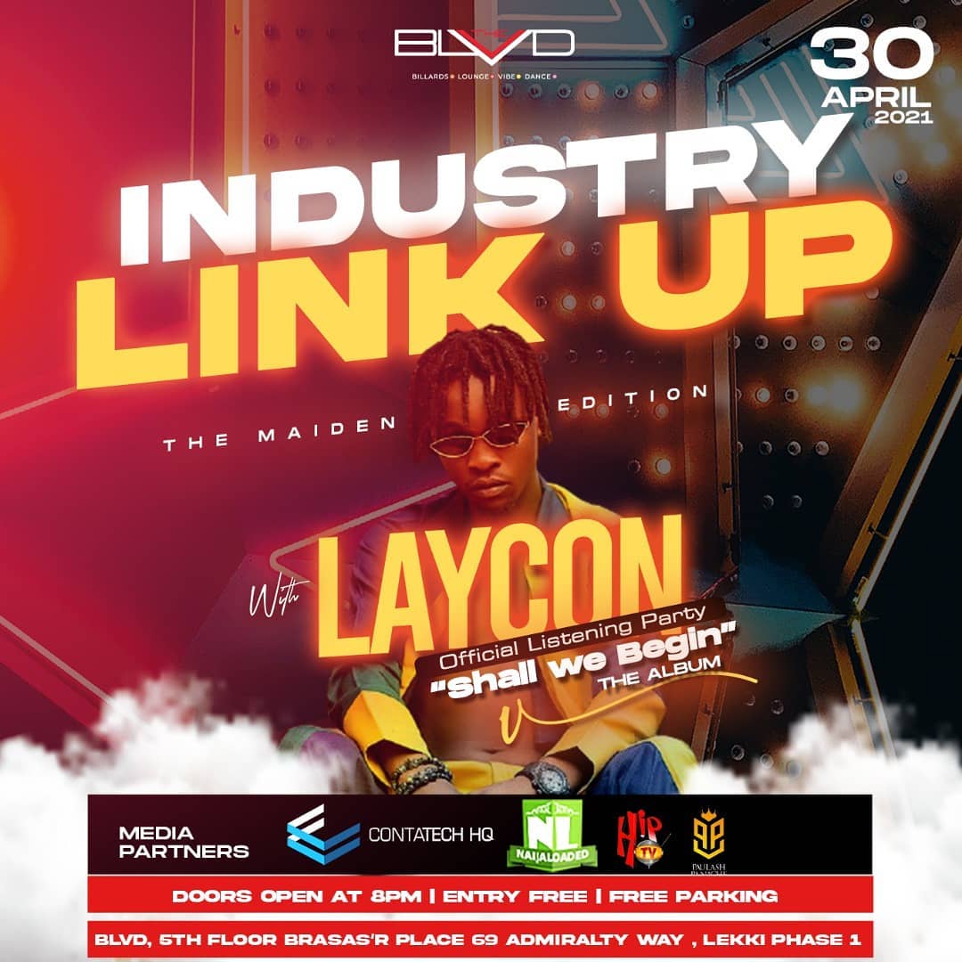 Industry link up with Laycon