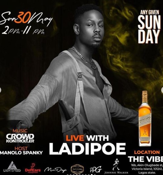 Live with Ladipoe