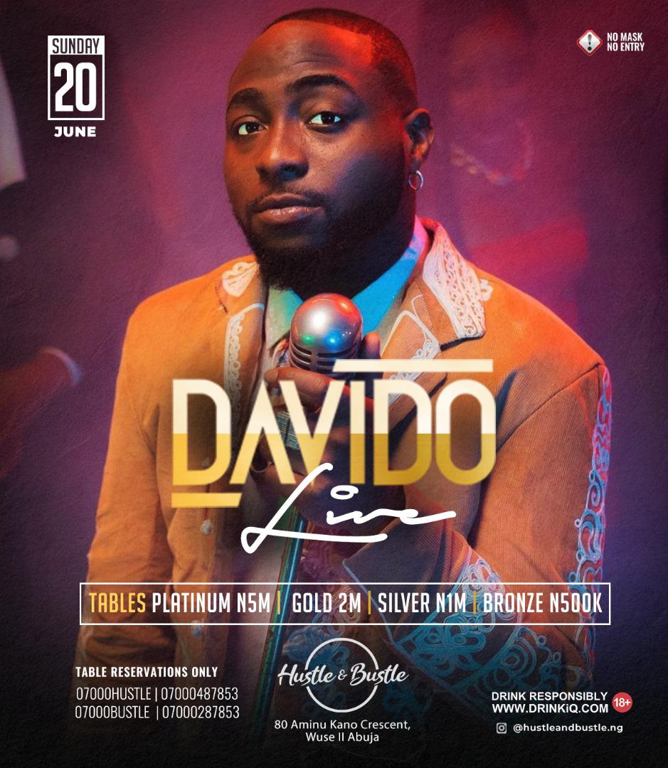 Davido live 