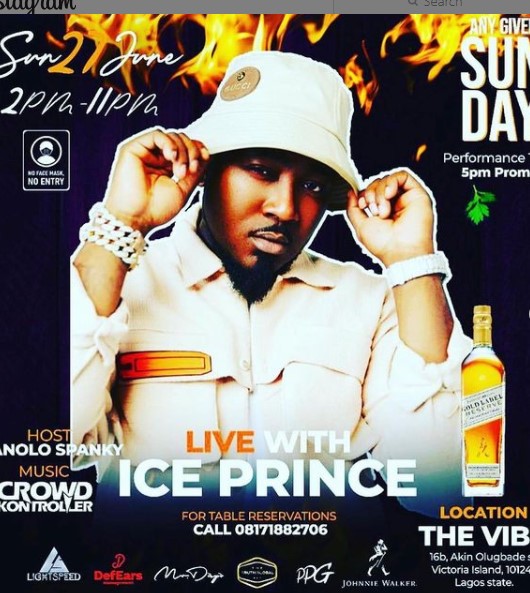 Live with Ice Prince