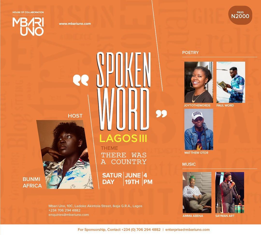 Spoken Word Lagos III