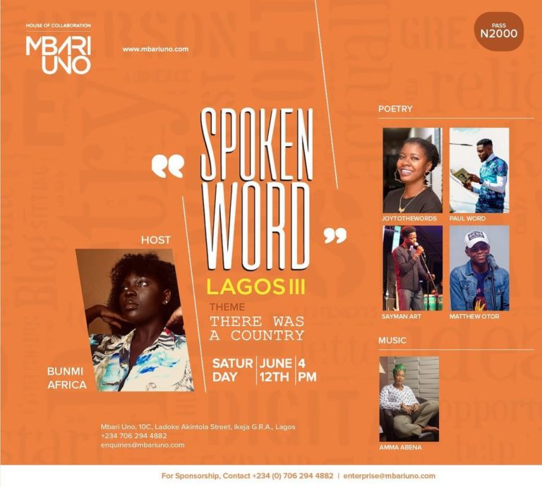 Spoken Word Lagos III