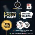 07 & 14 Aug. 2021, Intensive Event Planning and Management Training