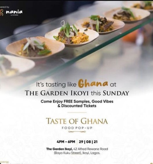 Taste of Ghana Food Pop-Up