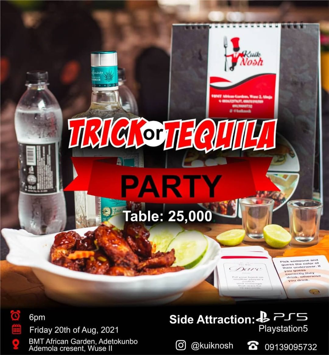 Trick or Tequila Party