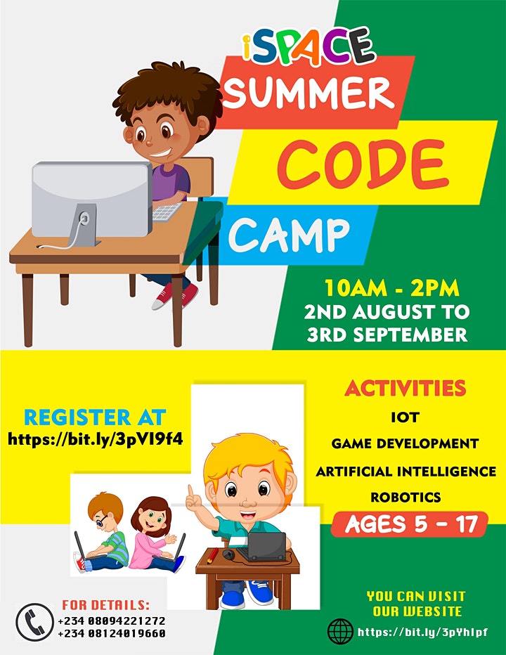 iSPACE Summer Code Camp