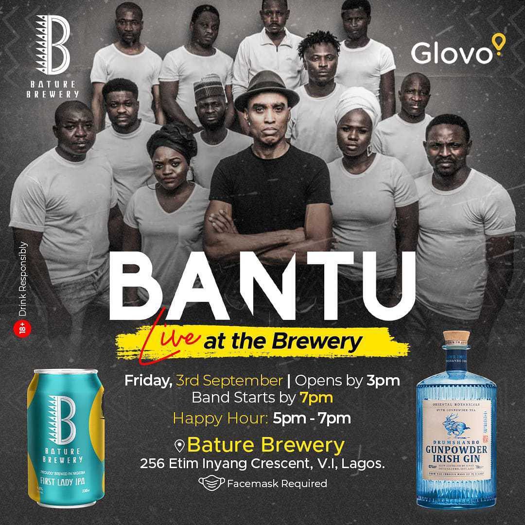 Bantu Live at the Brewery