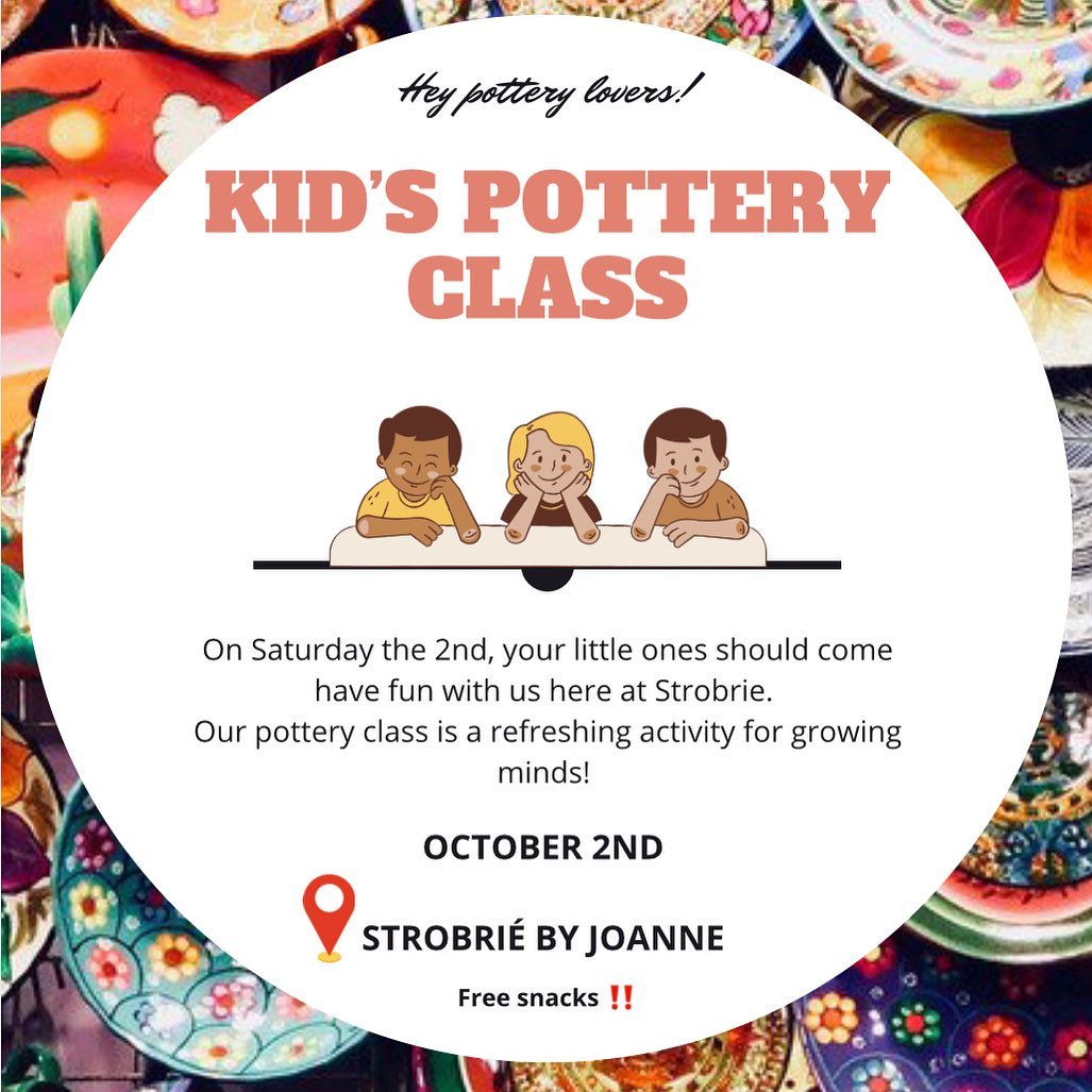 Kid’s Pottery Class