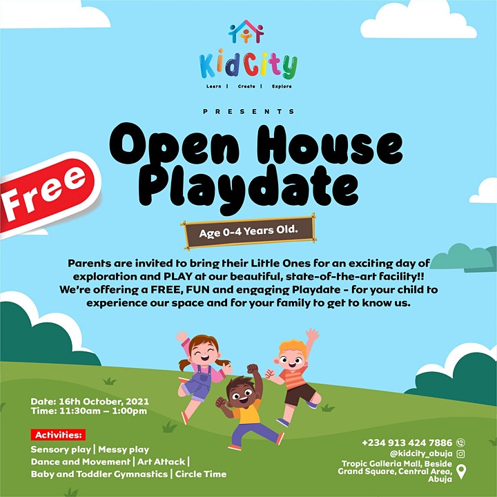 Open House Playdate