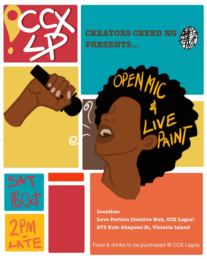 Open Mic & Live Painting