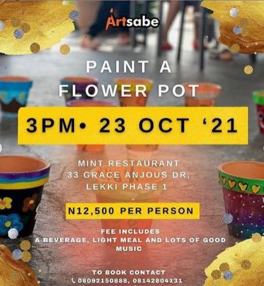 Paint a Flower Pot