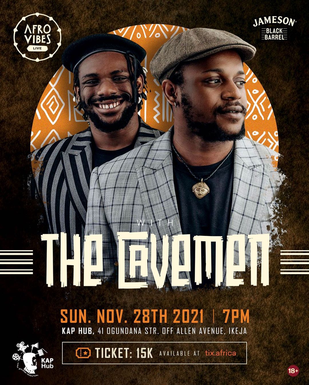 Afrovibes Live with The Cavemen