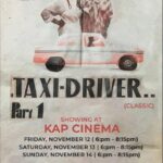 12 – 14 Nov. 2021, Taxi Driver Part 1