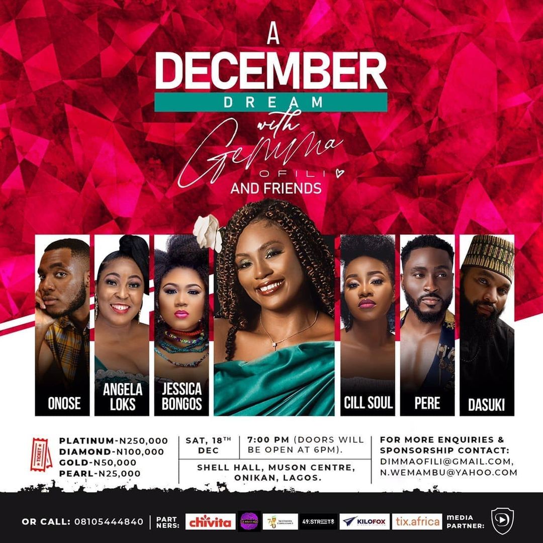 A December of Dreams with Gemma Ofili and Friends