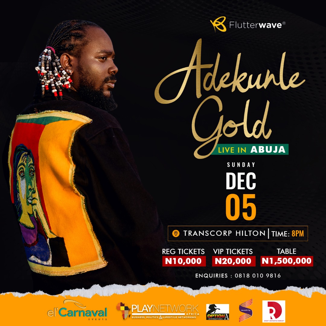 Adekunle Gold Live