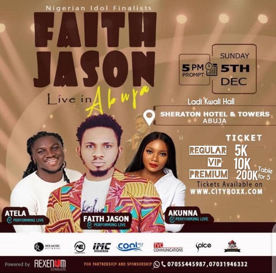 Faith Jason Live in Abuja