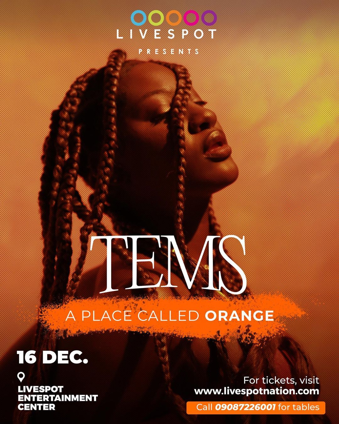 Tems – A Place Called Orange