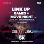 12 Feb. 2022, Link Up Games + Movie Night