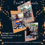 19 Feb. 2022, Paint• Sip• Create – Abuja