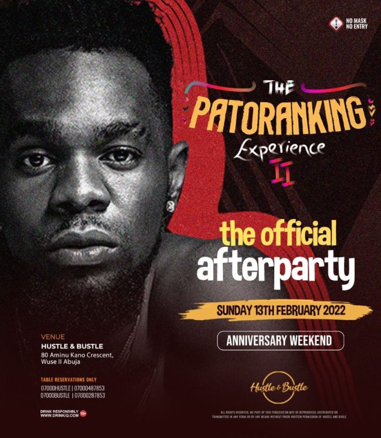 The Patoranking Experience 