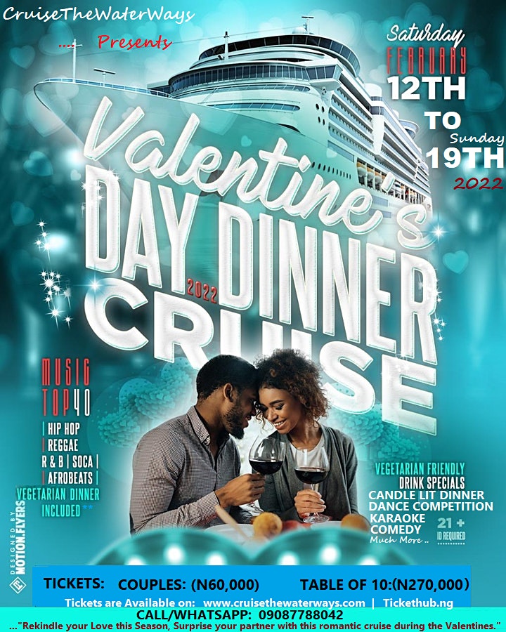 Valentines Romantic Dinner Boat Cruise