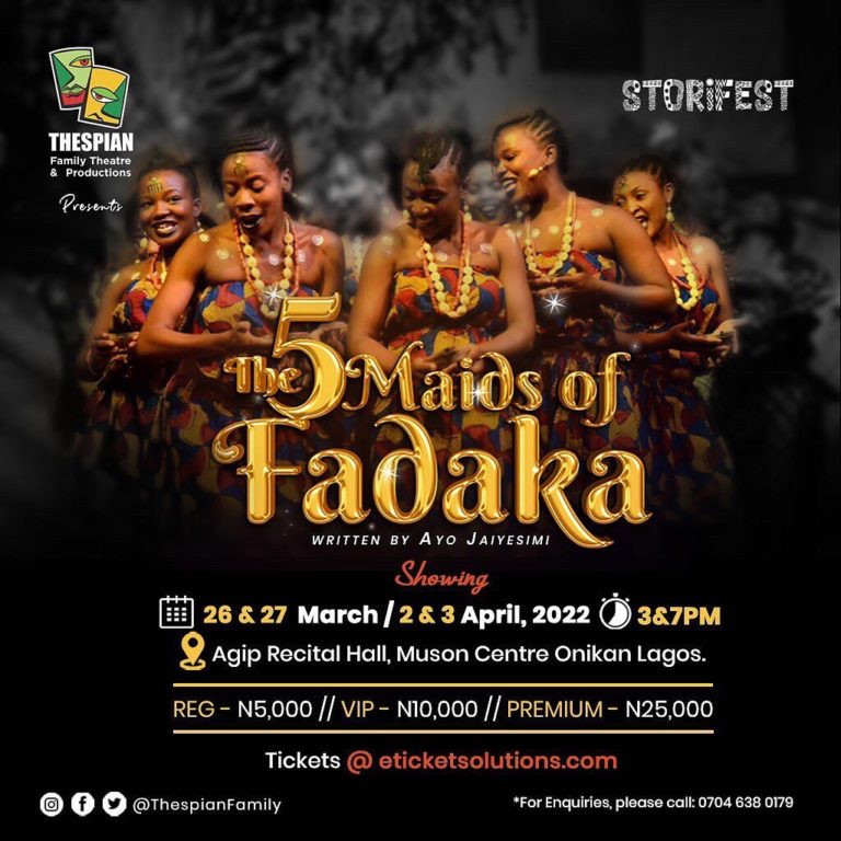 The Five Maids of Fadaka A Stage Play